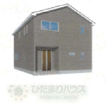 野田市中里第6　新築戸建　7号棟の外観パース|現状と異なる場合がございます。
