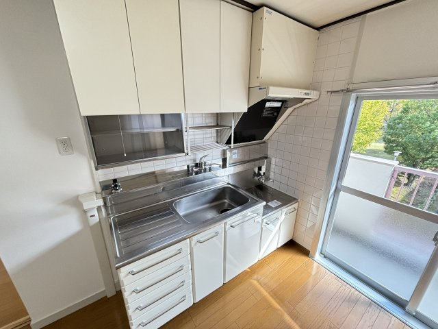 堺市南区竹城台１丁の賃貸マンションのキッチン