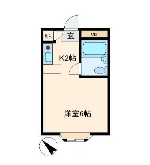 ベルピア東大宮第2の間取り