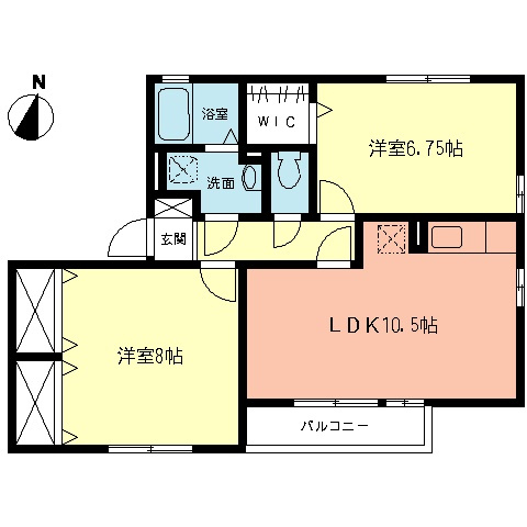 ペイサージュの間取り