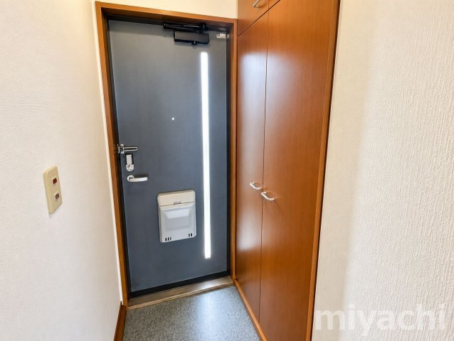 第33愛日ハイツの玄関