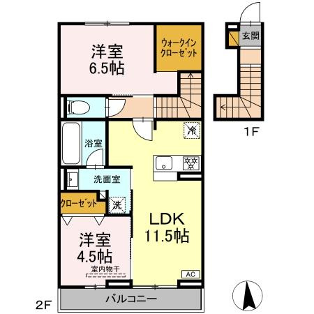 【間取り】 | リッシュセゾン O