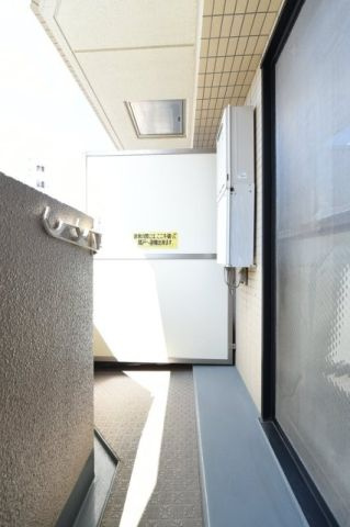 マイキャッスル渋谷JPのバルコニー