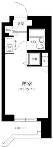 マイキャッスル渋谷JPの間取り