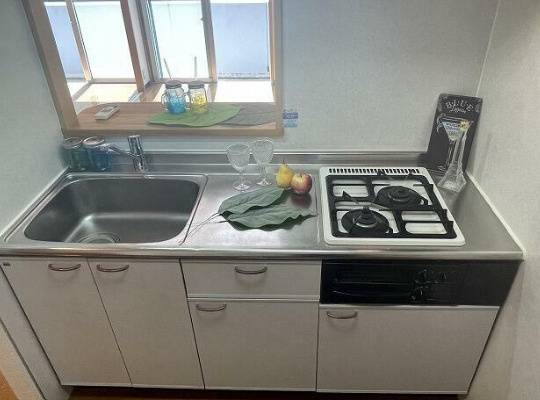 調布市佐須町５丁目の賃貸マンションのキッチン