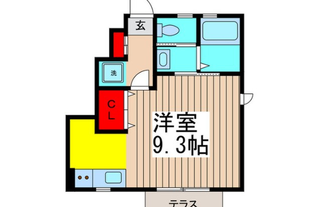 ディアコート大野町３の間取り
