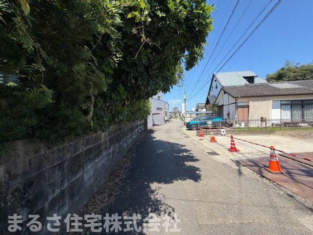 大塚町権現昔　土地の前面道路含む現地写真