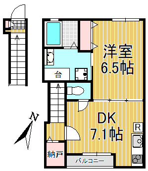 【間取り】 | ラフィーネ目黒