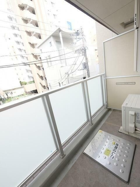 シェル品川戸越のバルコニー