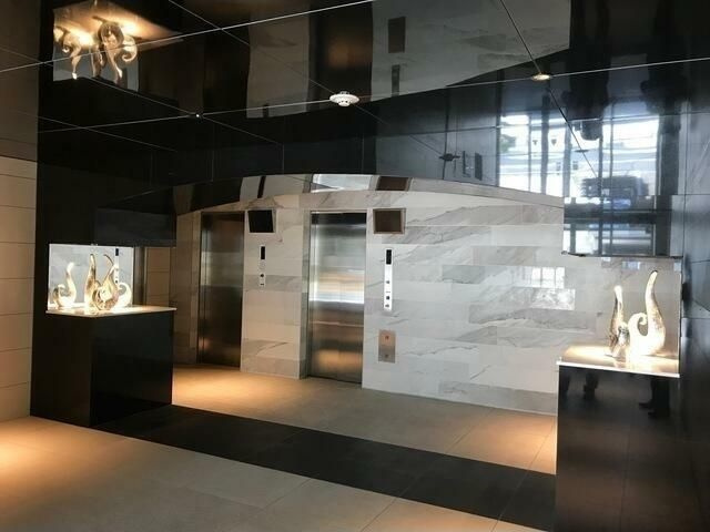 シェル品川戸越のエントランス