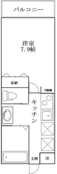 センチュリーオークＡ棟の間取り
