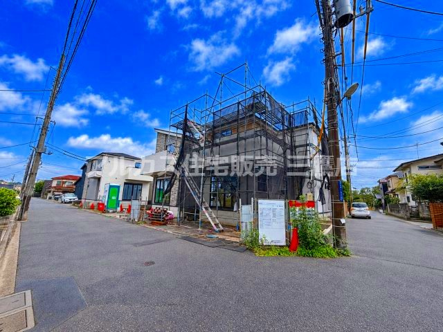 小金井市貫井南町1丁目 中央線 武蔵小金井駅 新築戸建の前面道路含む現地写真