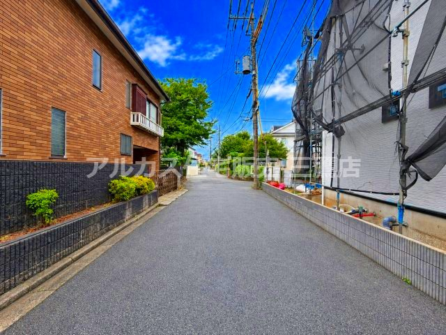 小金井市貫井南町1丁目 中央線 武蔵小金井駅 新築戸建の前面道路含む現地写真