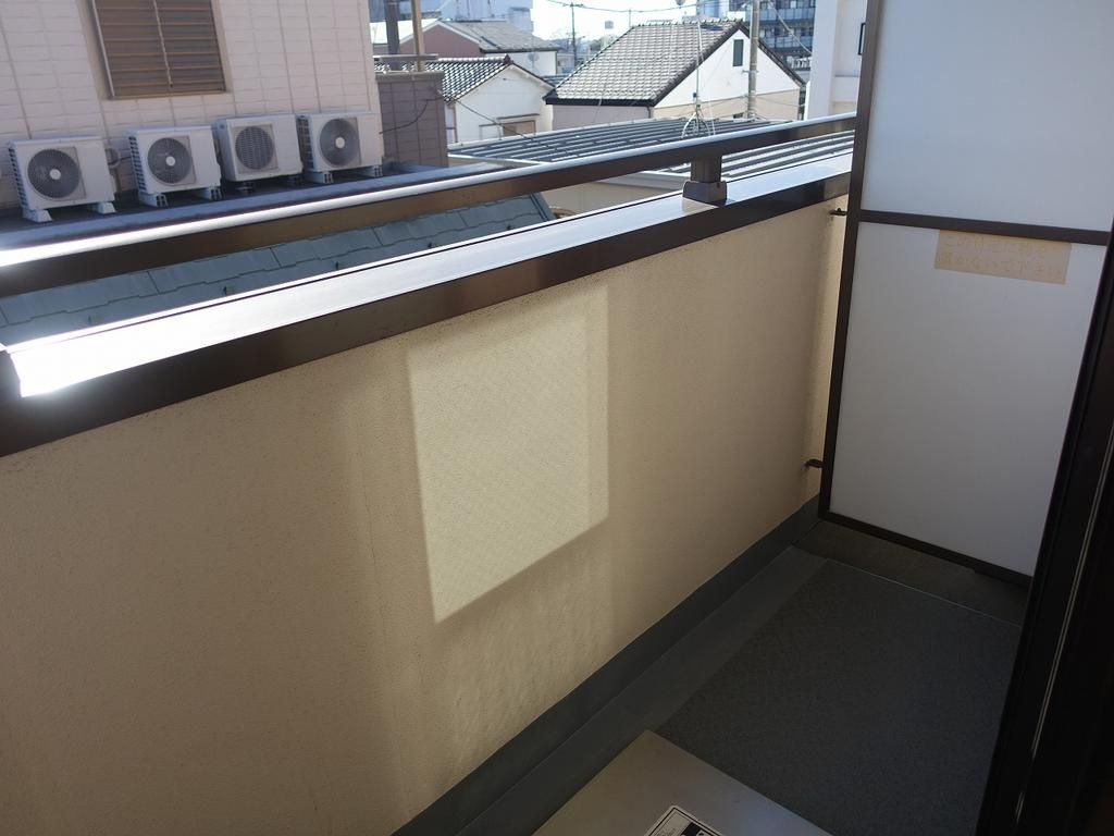 シュロス東嶺のバルコニー