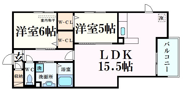 ピケルーナ西宮北口の間取り