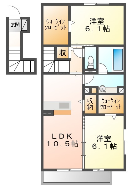 エクセルⅡの間取り
