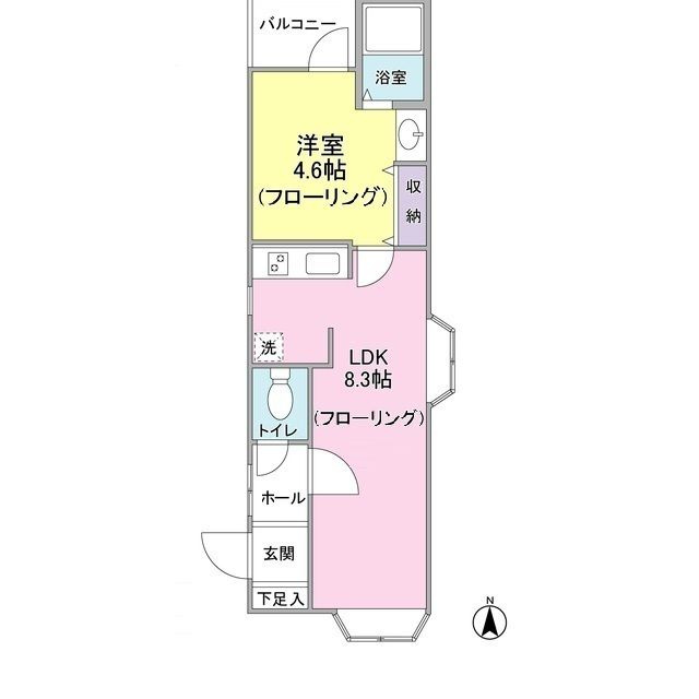 パティオ自由が丘の間取り