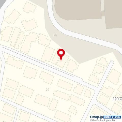 ツインリッチ和白東Ａの地図|地図