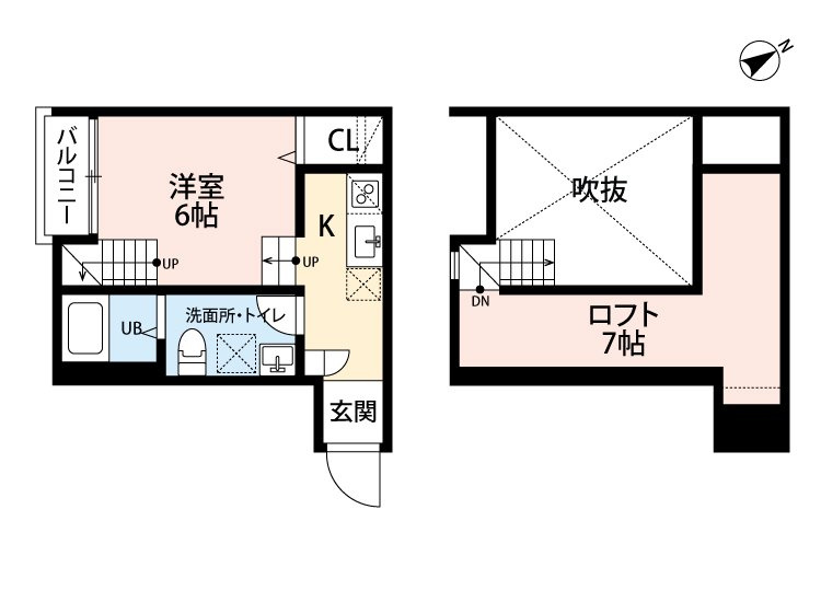 ビュシエールの間取り