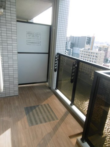 アクアステージ美野島のその他|日当たりの良いバルコニーです！