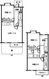 【間取り】 | ブロード・ガーデン