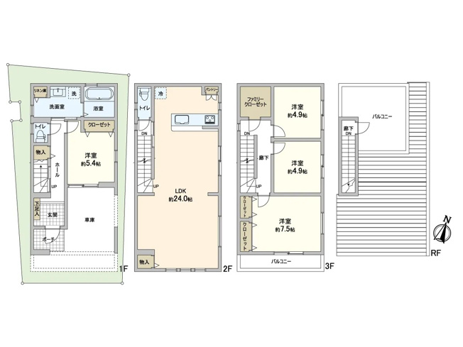 【間取り】 | 灘区泉通6丁目新築戸建