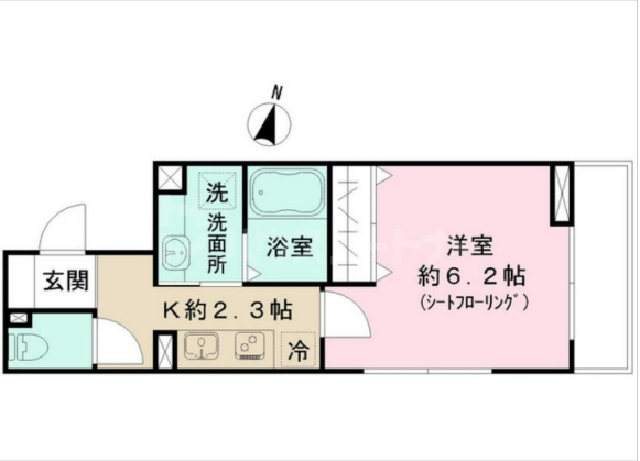 クリエストの間取り