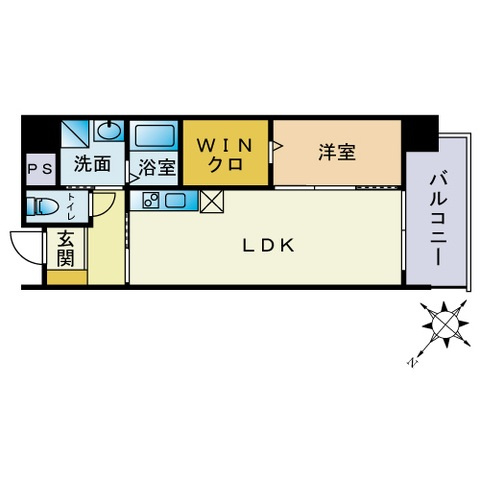 グローリー南福岡の間取り|間取図