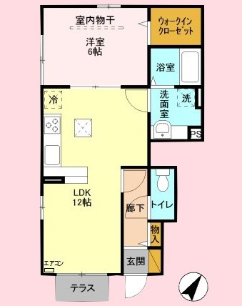 琴琴の間取り