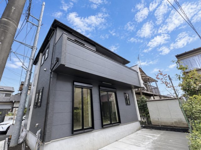 松戸市五香４丁目新築戸建【高木第二小学校：6分】の外観|完成済み内覧可能です！！