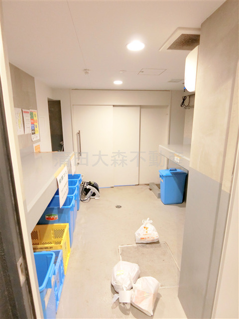 アプリーレ池上のその他共用部分|曜日時間関係なくゴミ出し可能な敷地内ゴミ捨て場！