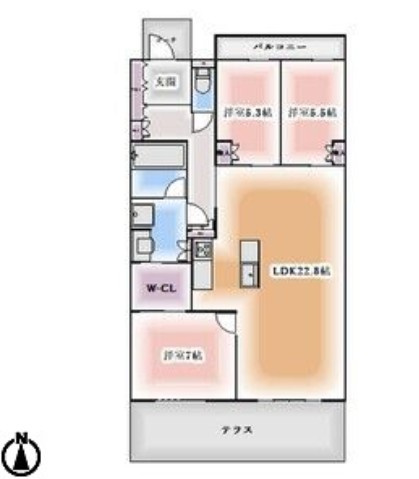 【間取り】 | グランドメゾン熱田の杜【名古屋市賃貸・分譲マンション】