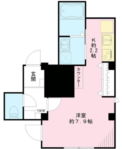 【間取り】 | ラシーネ・テラス文京千駄木