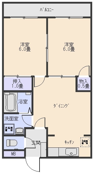 【間取り】 | ライジングサン