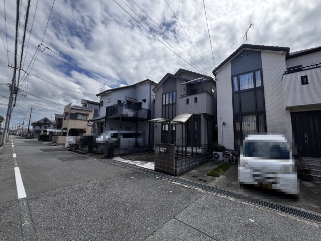 神戸市西区王塚台5丁目戸建の前面道路含む現地写真