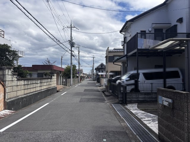 神戸市西区王塚台5丁目戸建の前面道路含む現地写真