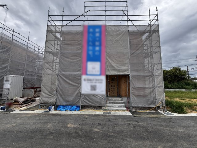 三木市志染町中自由が丘1丁目新築戸建1号棟の外観|2026年9月13日撮影
