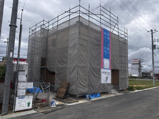 三木市志染町中自由が丘1丁目新築戸建1号棟の外観|2026年9月13日撮影