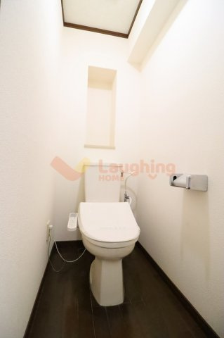 ハビタット351のトイレ|ゆったりとした空間のトイレです