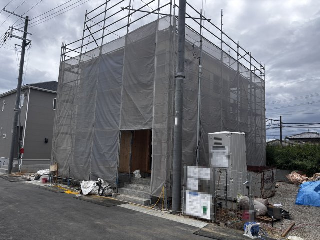 三木市志染町中自由が丘1丁目新築戸建2号棟の外観|2026年9月13日撮影
