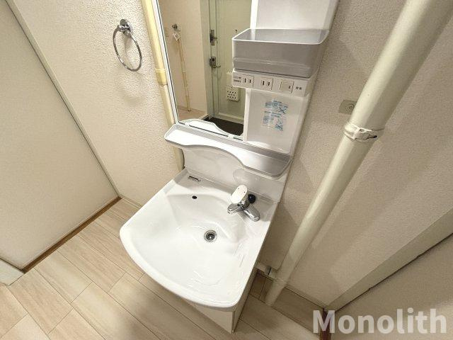 泉北桃山台1丁３号棟の洗面所