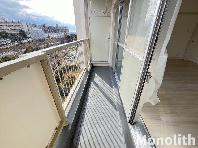 泉北桃山台1丁３号棟のバルコニー