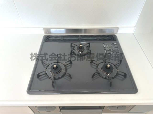 アピリシティⅡのキッチン|コンパクトなキッチンで掃除もラクラク