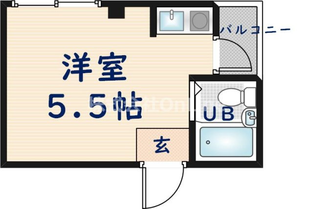 【間取り】 | べルメゾンⅡ