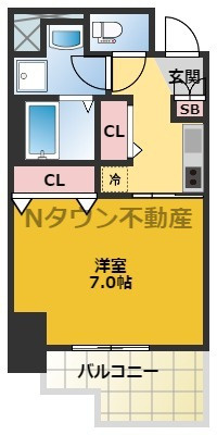 【間取り】 | プレサンス丸の内リラティ | 間取りです。
