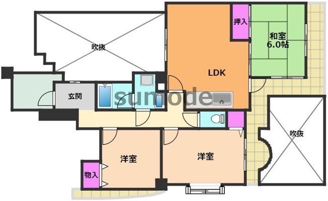 【間取り】 | ミューズパーク
