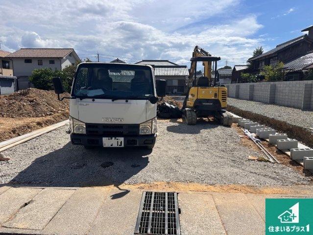 西脇市和田町　第8期　新築一戸建ての外観|現在の進捗状況です！順調に作業進行中、完成が待ち遠しいです！詳細の間取り等、お気軽にお問い合わせください！