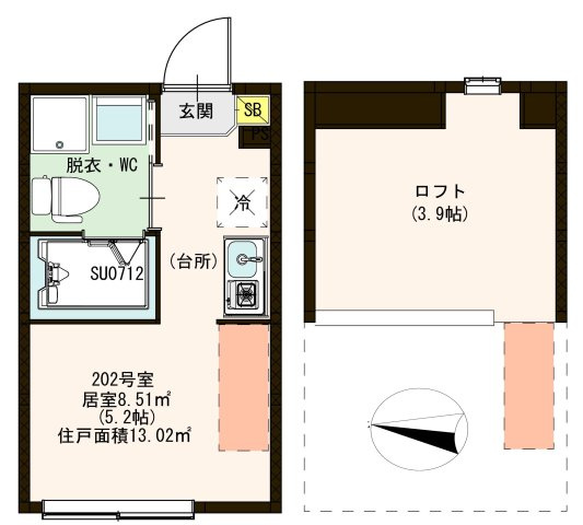 【間取り】 | Beaute Koiwa