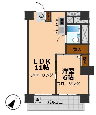 【間取り】 | 高井戸永谷マンション