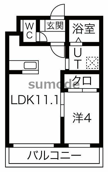 ヴァーダントMの間取り
